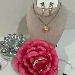 Leopard jewelry set new